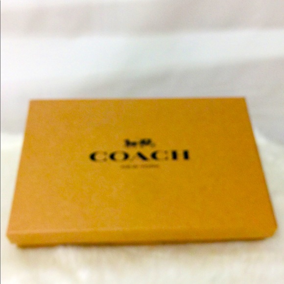 NWT Coach boxed 3 in 1 Navy Wallet gift Set - Picture 8 of 9